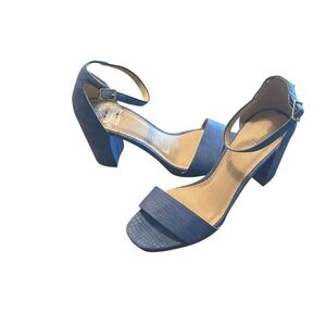 Chinese Laundry Chic light Blue Block Heel Sandals